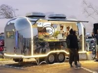 13FT Mirror Concession Airstream Food Trailer