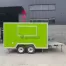 10ft Square Food Trailer Custom Mobile Food Trailers,Equipped with Cooking Equipment