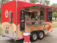 All-in-One Hot Dog Taco Food Trailer