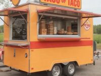 All-in-One Hot Dog Taco Food Trailer