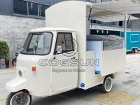 Electric Piaggio APE Food Truck