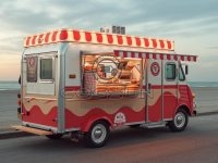 Mobile Hot Dog Food Trailer