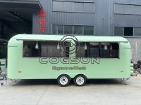 19.7FT Light Freen Airstream Food Trailer