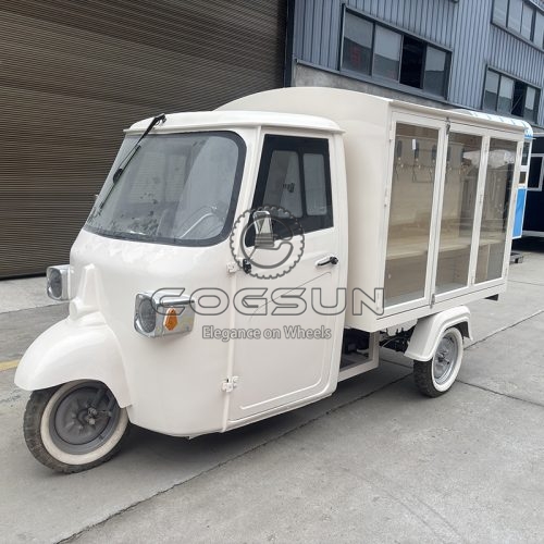 6 Tap White Beer Piaggio Food Truck