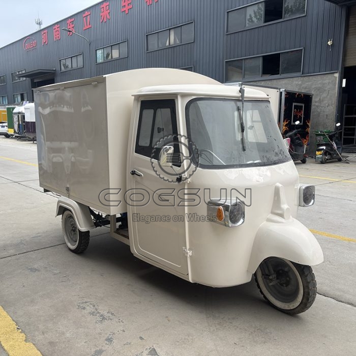 6 Tap White Beer Piaggio Food Truck