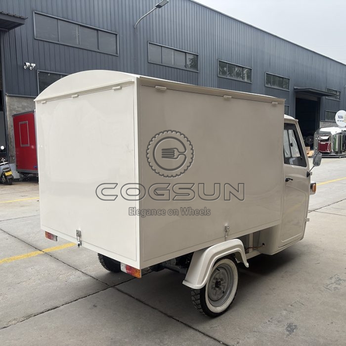 6 Tap White Beer Piaggio Food Truck
