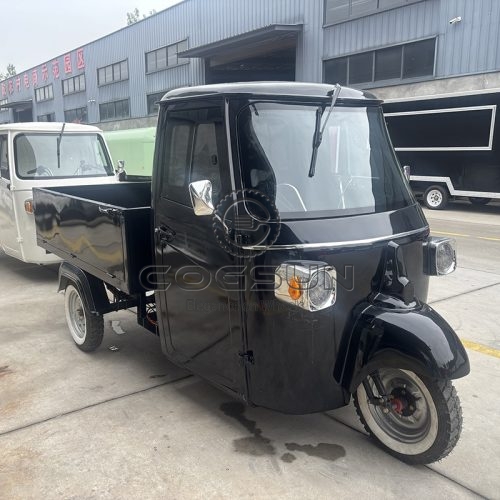 Versatile and Efficient Mobile Piaggio Food Truck