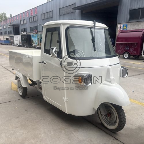 Versatile and Efficient Mobile Piaggio Food Truck