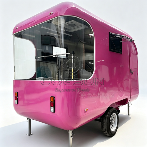 10FT Pink Airstream Food Trailer