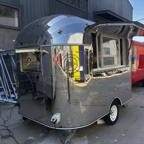 10FT Mirror Airstream Food Trailer